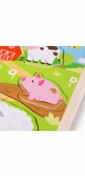 Bigjigs Toys Vkládačka se zvukem Farma