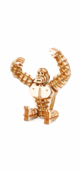 RoboTime Dřevěné 3D puzzle Gorila