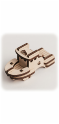 CuteWood Dřevěné 3D puzzle Loď
