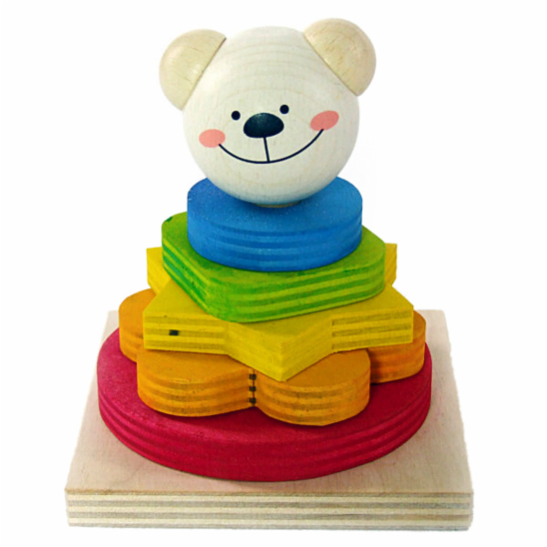 Hess Nasazovací barevné tvary Medvídek Timi