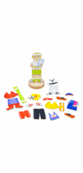 Bigjigs Toys Magnetické oblékací puzzle sportovní aktivity