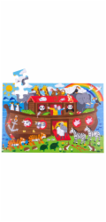 Bigjigs Toys Podlahové puzzle Noemova archa 48 dílků