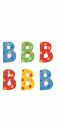 Bigjigs Toys Hvězdičkové písmenko B