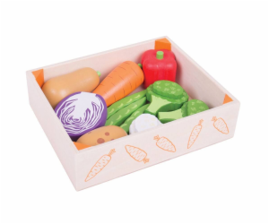 Bigjigs Toys Krabička se zeleninou
