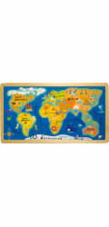 small foot Vkládací puzzle jednoduchá velká mapa světa