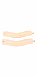 Bigjigs Rail Obloukové koleje 22 cm 2 ks