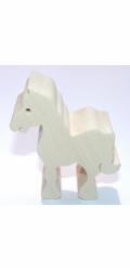 Fauna Dřevěné zvířátko kůň