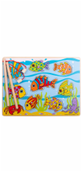 Bigjigs Toys Chytání rybiček na desce