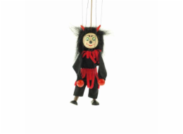 Dřevěné mini loutky - Čert