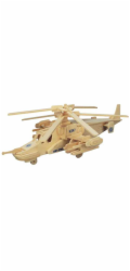 Woodcraft Dřevěné 3D puzzle vrtulník