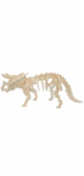 Woodcraft Dřevěné 3D puzzle Triceratops velký