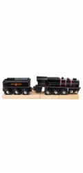 Bigjigs Rail Dřevěná replika lokomotivy Black 5 engine