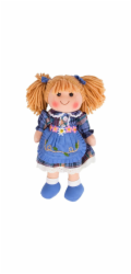 Panenka Bigjigs Toys látková Katie 34 cm