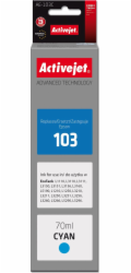 Activejet AE-103C (náhradní inkoust Epson 103 C13T00S24A; Supreme; 70 ml; modrý)