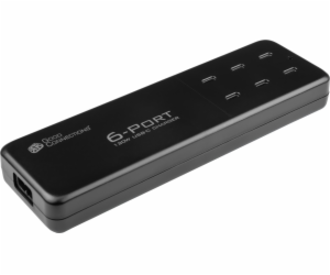 Good Connections USB rychlonabíjecí stanice 120 W, 6 port...