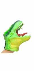 Schylling Maňásek na ruku Dinosaurus - zelený