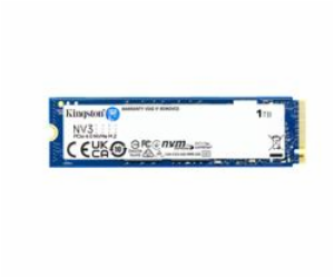 Kingston SSD 2TB NV3, M.2 2280, NVMe PCIe Gen4x4, (R: 600...
