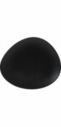 Dezertní talíř GALET BLACK 154476B, 23×20,3 cm
