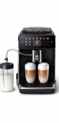 Saeco GranAroma SM6480/00 automatický kávovar, 1500 W, vestavěný mlýnek, 15 barů, dotykový displej, 4 profily