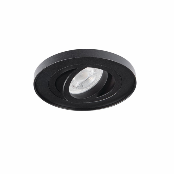 Vestavné svítidlo Kanlux Tiny Bord, 10W, GU10, černé