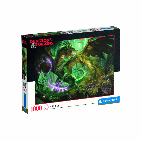 Clementoni - Puzzle 1000 Dungeons & Dragons