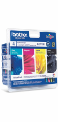 Kompletní&nbsp;sada&nbsp;inkoustů&nbsp;Brother&nbsp;LC1100