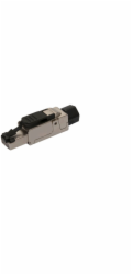 Konektor Solarix SXRJ45-6A-STP-BK-SA RJ45 STP 8p8c, Cat 6a, drát, průmyslový, samořezný