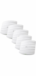 WiFi router TP-Link EAP245(5-pack) stropní AP, 1x GLAN, 2,4 a 5 GHz, AC1750, Omada SDN