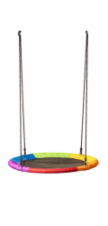 Hračka Woody Houpací kruh  (průměr 100cm), duhový