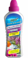 Hnojivo Agro  Kapalné hnojivo pro kyselomilmé rostliny 1 l