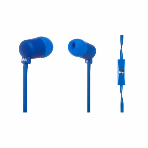 Sluchátka Meliconi, 497445  FLUO BLUE, uzavřená konstrukc...
