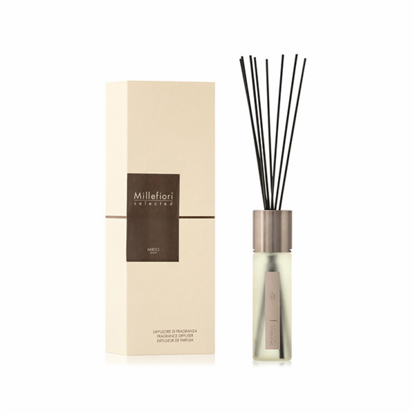 Skleněný difuzér Millefiori Milano, Selected, Myrta, 100 ml