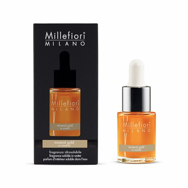 Aroma olej Millefiori Milano, Mineralní zlato, 15 ml