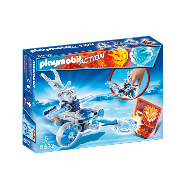 Frosty s odpalovačem Playmobil, Sport a akce, 6 dílků