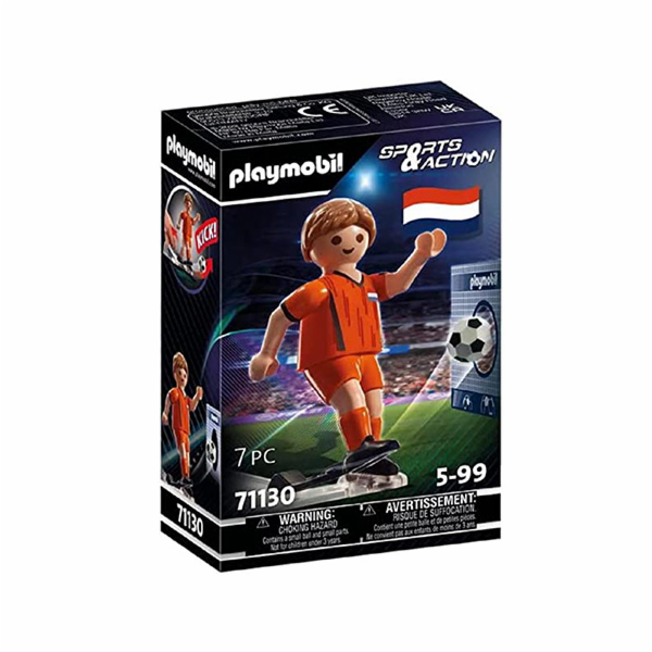 Fotbalista Nizozemska Playmobil, Sport a akce, 7 dílků, 7...