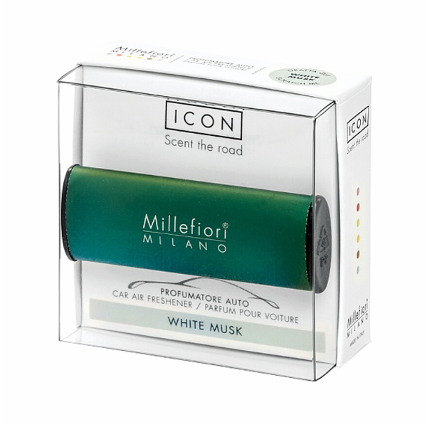 Vůně do auta Millefiori Milano, Icon, Classic, Bílé pižmo...