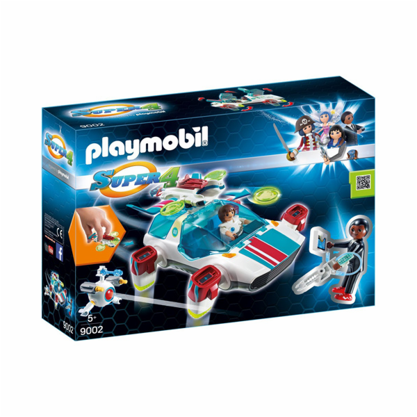 FulguriX s agentem Genem Playmobil, Super 4, 45 dílků