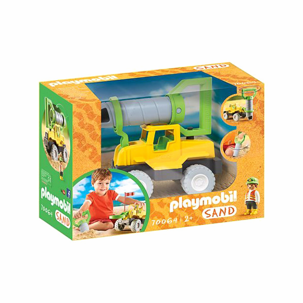 Vrtná souprava do písku Playmobil, Pískoviště, 4 dílky