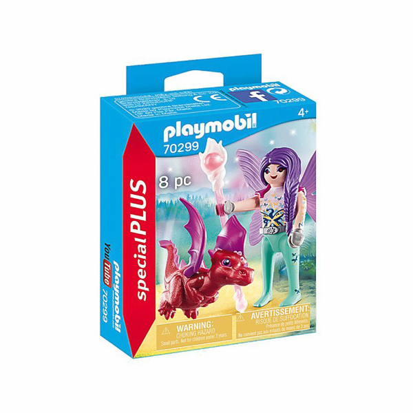 Víla s dračím mládětem Playmobil, Víly a jednorožci, 8 dílků