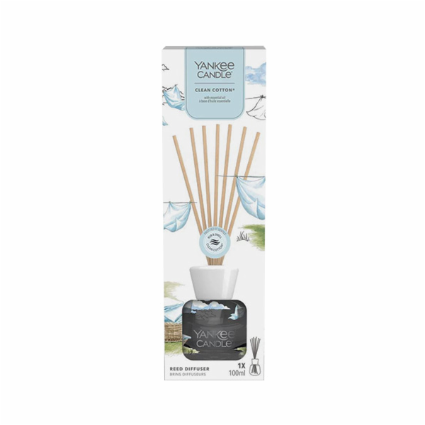 Aroma difuzér Yankee Candle, Čistá bavlna, 100 ml