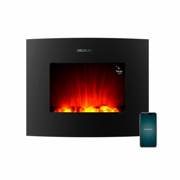Krb Cecotec, 5814, ReadyWarm 2650 Curved Flames Connected...