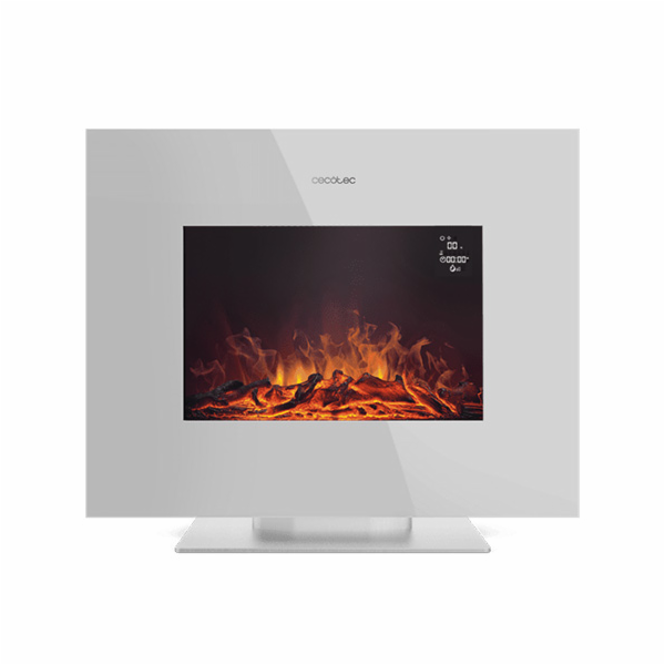 Krb Cecotec, 5832, ReadyWarm 2700 Design Flames White, el...