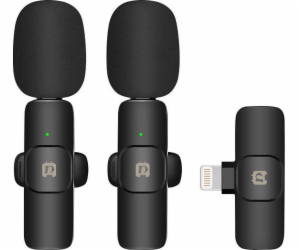 Bezdrátový mikrofon Puluz PU3150B Lavalier Type Bezdrátov...