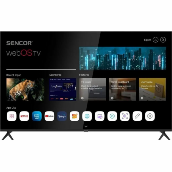 43" Sencor SLE 43US802TCSB 