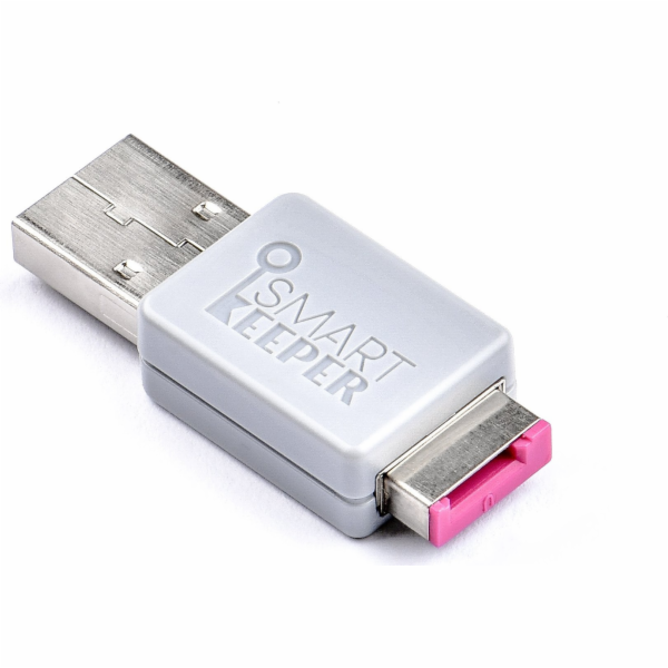 Pendrive SmartKeeper Basic USB Stick verriegelbar 32GB rů...