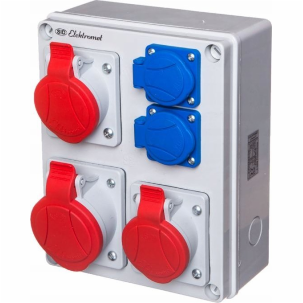 Elektromet RSK-3 940072 rozvaděč 8 modulů se západkami 1X...