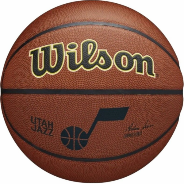 Wilson  NBA Team Alliance Utah Jazz Ball WZ4011902XB Brown 7