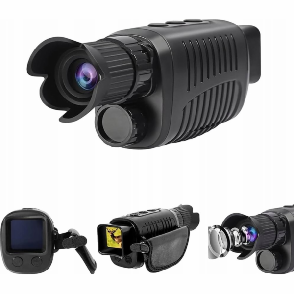 Apexel Night Vision Monokulární noční vidění Ir Zoom 10x ...