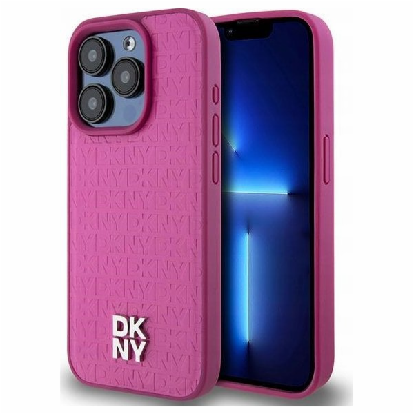 DKNY  DKHMP15LPSHRPSP iPhone 15 Pro 6.1 růžové/růžové pev...