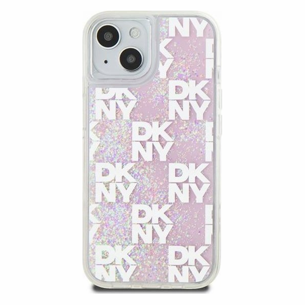 DKNY  Liquid Glitter Multilogo - Pouzdro na iPhone 15 / 1...